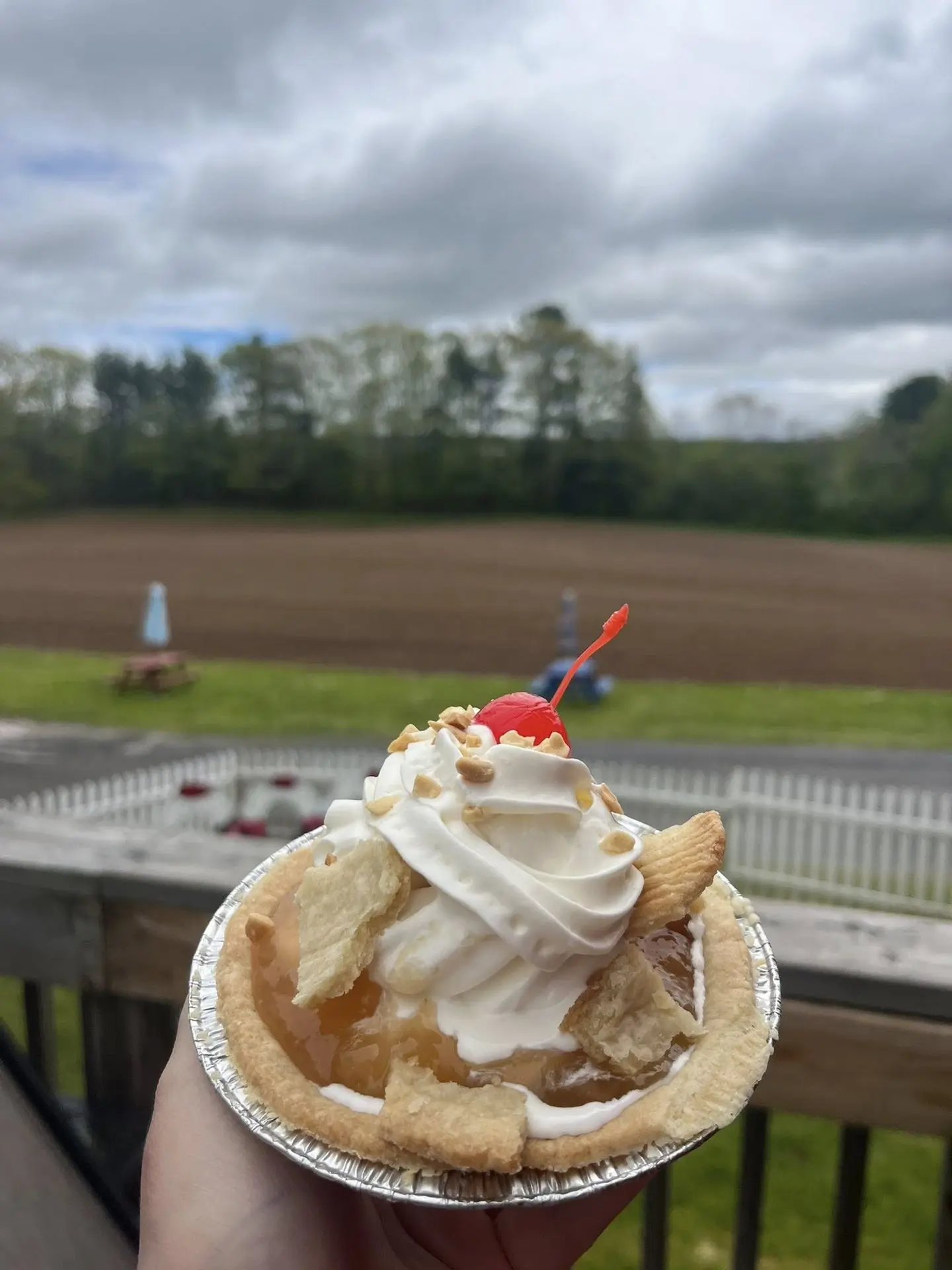 Twist in waffle cone